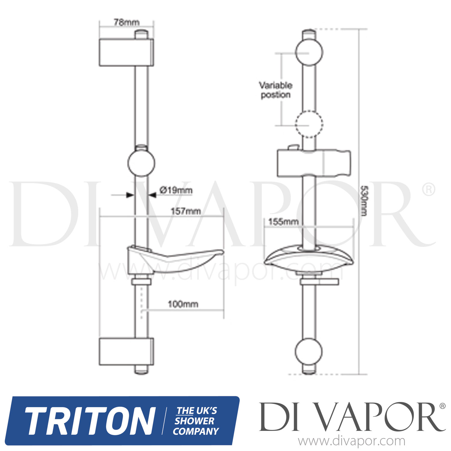 Triton T80Z Thermostatic FastFit Electric Shower Spare Parts TR DV 277